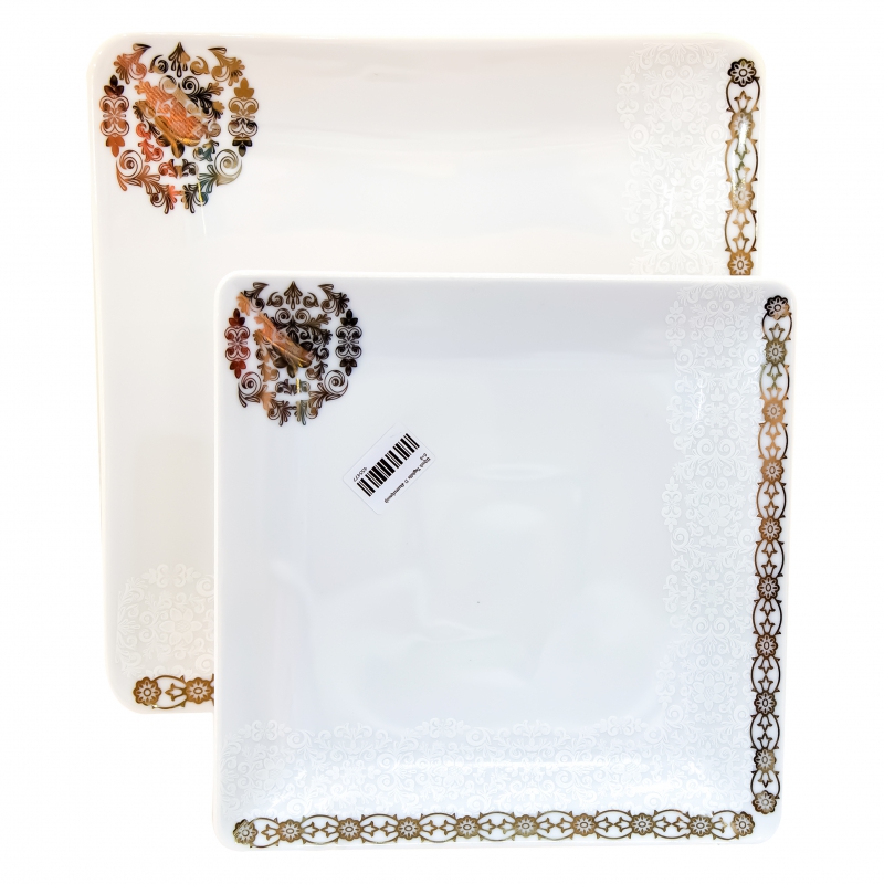 Ափսե Taghdis D Քառակուսի 6+6 3